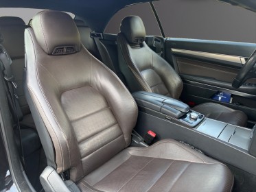 Mercedes classe e cabriolet 250 cdi fascination - sièges électriques - caméra 360 - entretien mercedes occasion...