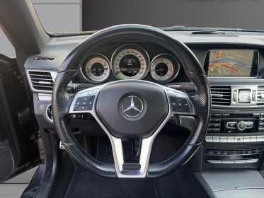 Mercedes classe e cabriolet 250 cdi fascination - sièges électriques - caméra 360 - entretien mercedes occasion...