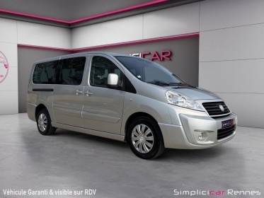 Fiat scudo panorama 2.0 multijet 128ch 9places evoluzione - attelage - radar ar - clim ar occasion simplicicar rennes...