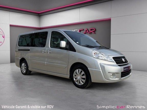Fiat scudo panorama 2.0 multijet 128ch 9places evoluzione - attelage - radar ar - clim ar occasion simplicicar rennes...