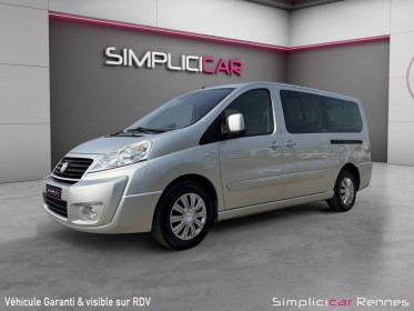 Fiat scudo panorama 2.0 multijet 128ch 9places evoluzione - attelage - radar ar - clim ar occasion simplicicar rennes...