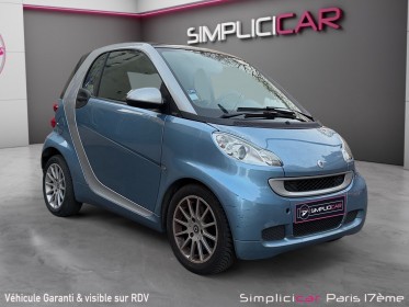 Smart fortwo 71ch toit panoramique vitres Électrique garantie 12 mois occasion paris 17ème (75)(porte maillot) simplicicar...