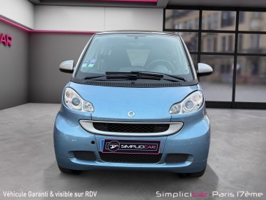 Smart fortwo 71ch toit panoramique vitres Électrique garantie 12 mois occasion paris 17ème (75)(porte maillot) simplicicar...