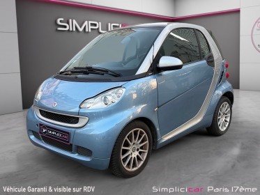 Smart fortwo 71ch toit panoramique vitres Électrique garantie 12 mois occasion paris 17ème (75)(porte maillot) simplicicar...