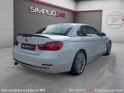 Bmw serie 4 cabriolet f33 420i 163 ch luxury a occasion simplicicar carcassonne simplicicar simplicibike france