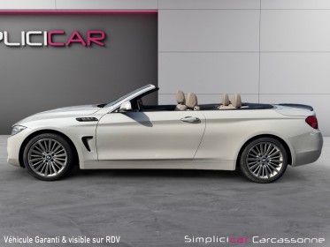 Bmw serie 4 cabriolet f33 420i 163 ch luxury a occasion simplicicar carcassonne simplicicar simplicibike france