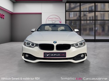 Bmw serie 4 cabriolet f33 420i 163 ch luxury a occasion simplicicar carcassonne simplicicar simplicibike france