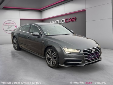Audi a7 sportback v6 3.0 tdi 272 s tronic 7 quattro s line caméra de recul sièges chauffant garantie 12 mois occasion...
