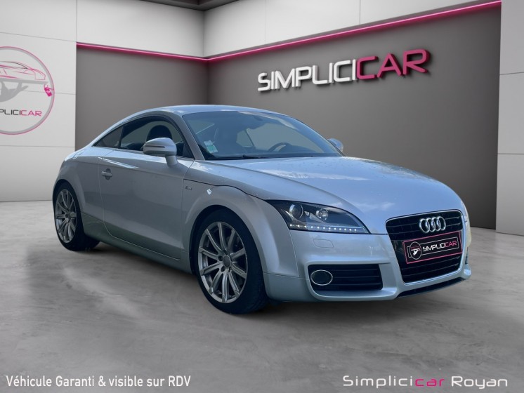 Audi tt coupe 1.8 tfsi 160 ch s line / entretien à jour / garantie 12 mois occasion simplicicar royan simplicicar...