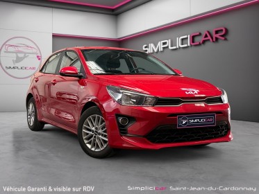 Kia rio 1.0 t-gdi 100 ch bvm6 active carplay camera de recul garantie 12 mois occasion simplicicar saint-jean simplicicar...