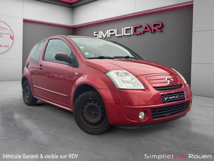 Citroen c2 c2 1.1i pack ambiance/ garantie 12 mois occasion simplicicar rouen simplicicar simplicibike france
