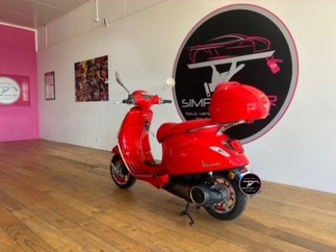 Piaggio vespa elettrica red 45  / garantie 12 mois occasion parc moto simplicicar simplicibike france