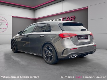 Mercedes classe a 200 7g-dct amg line / distribution a chaine / vehicule garantie 12 mois occasion simplicicar toulon ouest...