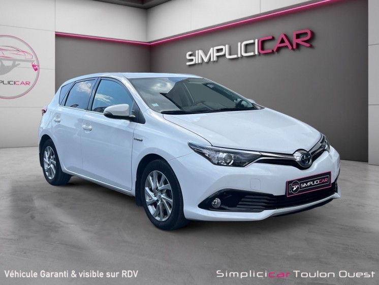 Toyota auris hybride 136h tendance occasion simplicicar toulon ouest simplicicar simplicibike france