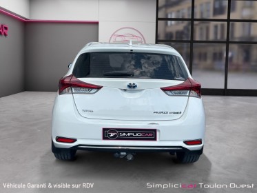Toyota auris hybride 136h tendance occasion simplicicar toulon ouest simplicicar simplicibike france