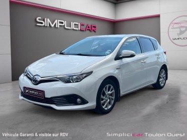 Toyota auris hybride 136h tendance occasion simplicicar toulon ouest simplicicar simplicibike france