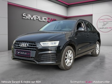 Audi q3 2.0 tdi 150 ch s tronic 7 quattro s line occasion abbeville simplicicar simplicibike france