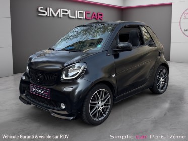Smart fortwo cabrio 0.9 109 ch ss ba6 brabus xclusive occasion paris 17ème (75)(porte maillot) simplicicar simplicibike france