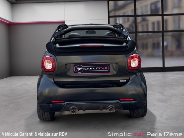 Smart fortwo cabrio 0.9 109 ch ss ba6 brabus xclusive occasion paris 17ème (75)(porte maillot) simplicicar simplicibike france