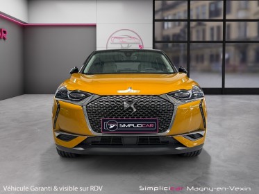 Ds ds 3 crossback 1.2 130 eat8 grand chic siège massant/chauffant/affichage tête haute/intérieur blanc/carplay occasion...