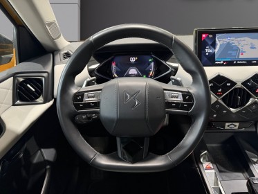 Ds ds 3 crossback 1.2 130 eat8 grand chic siège massant/chauffant/affichage tête haute/intérieur blanc/carplay occasion...