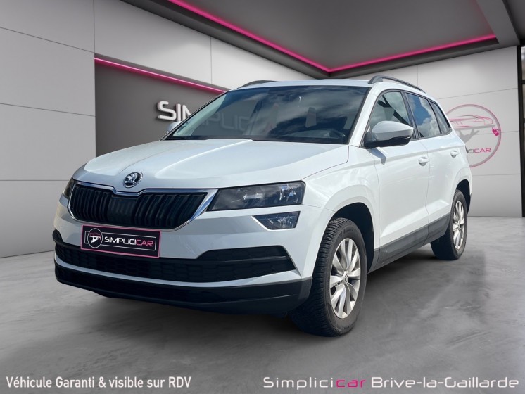 Skoda karoq 1.0 tsi 116 ch ambition keyless/camera de recul garantie 12 mois occasion simplicicar brive la gaillarde ...