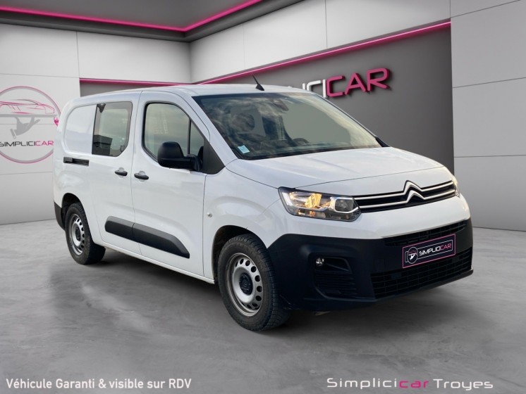 Citroen berlingo 1.5 bluehdi 130 5 places tva récupérable garantie 12 mois occasion barberey simplicicar simplicibike france