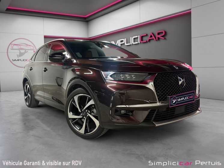 Ds ds7 crossback puretech 225 eat8 grand chic opera sièges chauffants ventilés vision nocturne garantie 12 mois occasion...
