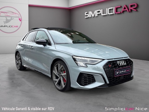 Audi s3 sportback iv 2.0 tfsi 310ch quattro s tronic 7 occasion  simplicicar nice - pfvauto simplicicar simplicibike france