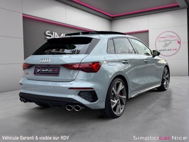 Audi s3 sportback iv 2.0 tfsi 310ch quattro s tronic 7 occasion  simplicicar nice - pfvauto simplicicar simplicibike france