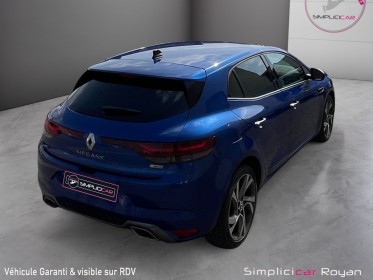 Renault megane iv berline tce 140ch edc r.s. line entretien renault garantie 12 mois occasion simplicicar royan simplicicar...