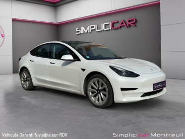 Tesla model 3 autonomie standard plus rwd première main tva garantie 12 mois batterie garantie 2030 occasion montreuil...
