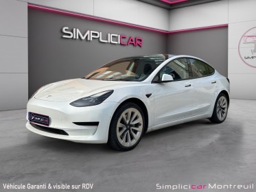 Tesla model 3 autonomie standard plus rwd première main tva garantie 12 mois batterie garantie 2030 occasion montreuil...