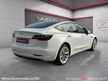 Tesla model 3 autonomie standard plus rwd première main tva garantie 12 mois batterie garantie 2030 occasion montreuil...