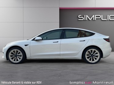 Tesla model 3 autonomie standard plus rwd première main tva garantie 12 mois batterie garantie 2030 occasion montreuil...