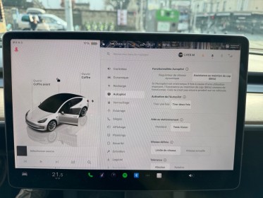 Tesla model 3 autonomie standard plus rwd première main tva garantie 12 mois batterie garantie 2030 occasion montreuil...