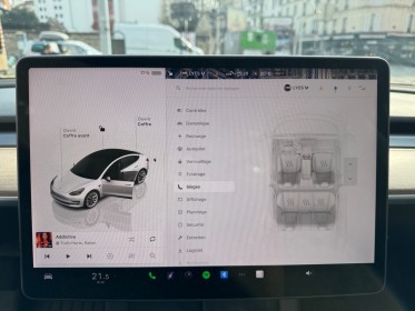 Tesla model 3 autonomie standard plus rwd première main tva garantie 12 mois batterie garantie 2030 occasion montreuil...