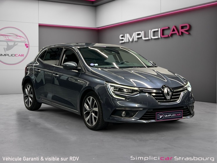 Renault megane iv berline tce 130 energy edc intens - camÉra de recul - feux auto - suivi complet - full led occasion...