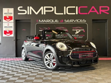 Mini mini cabriolet mini cabriolet 231 ch john cooper works finition jcw garantie 12 mois occasion  simplicicar aix les bains...