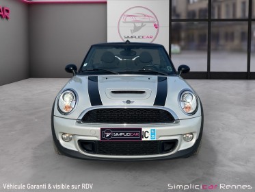 Mini cabriolet r57 184 ch cooper s occasion simplicicar rennes simplicicar simplicibike france
