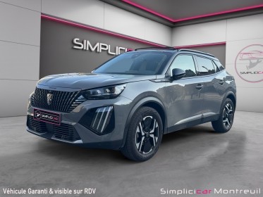 Peugeot 2008 puretech 130 ss eat8 gt toit pano ouvrant carplay suivi peugeot garantie 12 mois occasion montreuil (porte de...