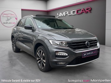 Volkswagen t-roc 2.0 tdi 150 dsg7 iq.drive toit ouvrant panoramique garantie 12 mois occasion montpellier (34) simplicicar...