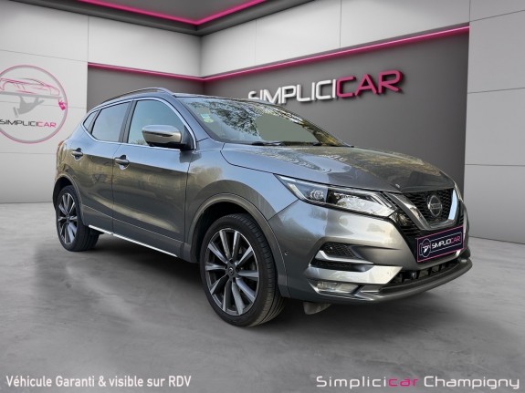 Nissan qashqai 1.5 dci 115 tekna plus - toit panoramique - cuir - camera 360 - apple carplay - ful occasion...