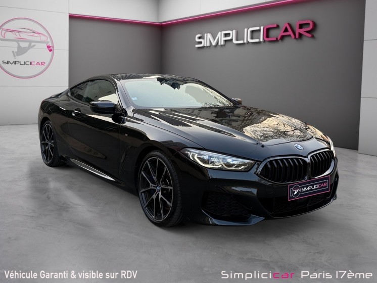 Bmw serie 8 coupe g15 840d xdrive 320 ch bva8 m sport/entretien bmw/affichage tÊte haute/apple carplay/carbon...