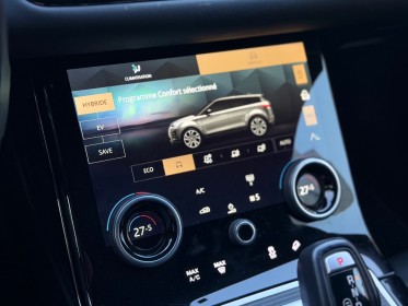 Land rover range rover evoque 1.5 si4 12v 309 phev awd bva8 200 cv r-dynamic occasion paris 17ème (75)(porte maillot)...