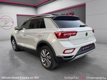 Volkswagen t-roc 1.5 tsi evo 150 dsg7 style exclusive - cuir - toit ouvrant - carplay occasion champigny-sur-marne (94)...