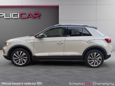 Volkswagen t-roc 1.5 tsi evo 150 dsg7 style exclusive - cuir - toit ouvrant - carplay occasion champigny-sur-marne (94)...