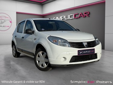 Dacia sandero 1.4 mpi 75 gpl eco2 ambiance courroie ok vitres electriques garantie 12 mois occasion simplicicar poitiers...