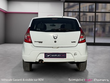 Dacia sandero 1.4 mpi 75 gpl eco2 ambiance courroie ok vitres electriques garantie 12 mois occasion simplicicar poitiers...