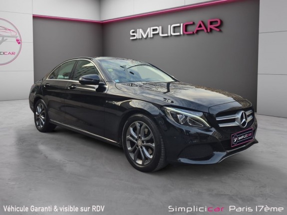 Mercedes classe c 200 d 7g-tronic plus executive / 1er main / entretien a jour full mercedes occasion paris 17ème (75)(porte...